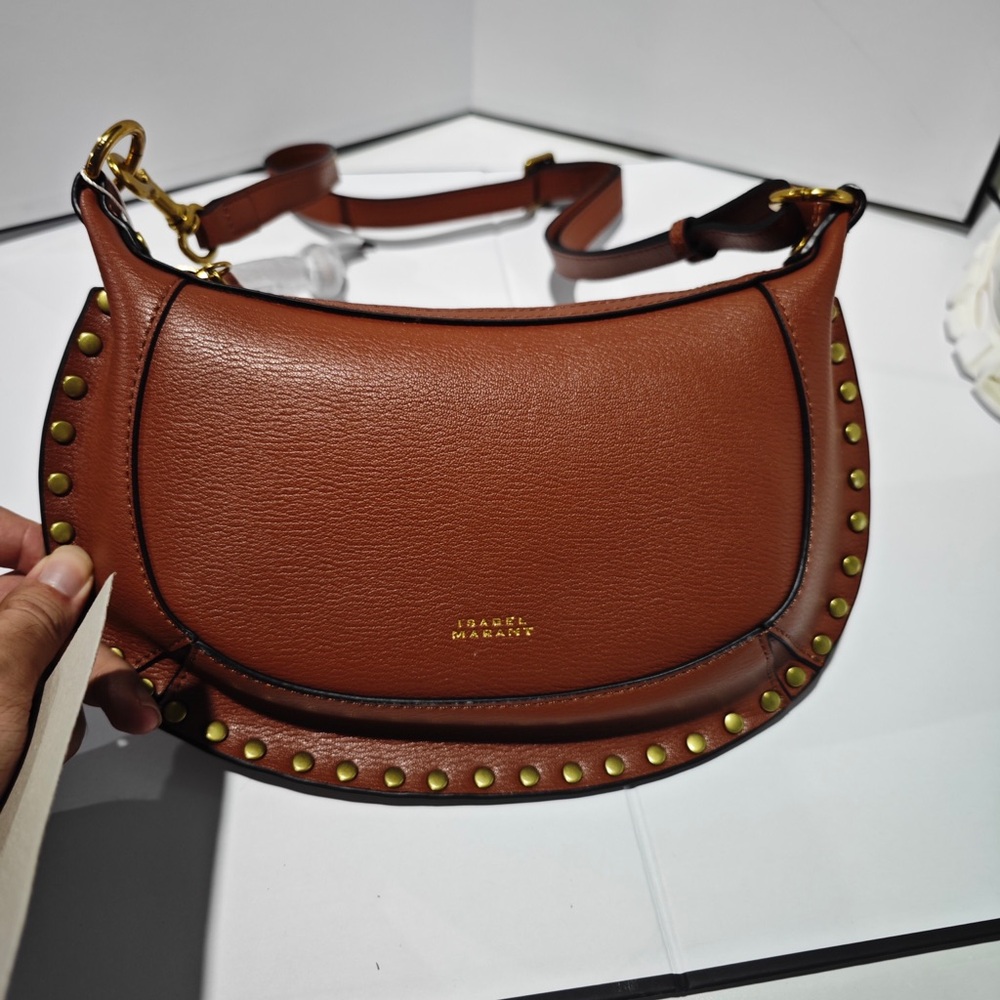 Isabel Marant Studded Hobo Crossbody Bag - Picture 2 of 7